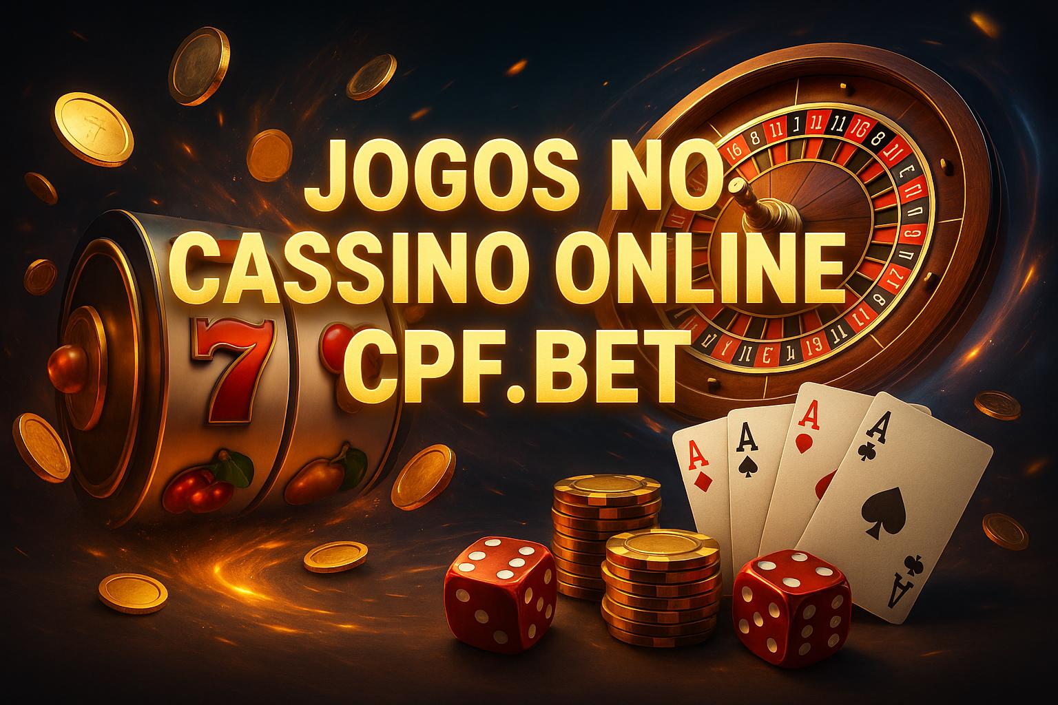 Jogos de cassino online inovadores e emocionantes na CPF.BET