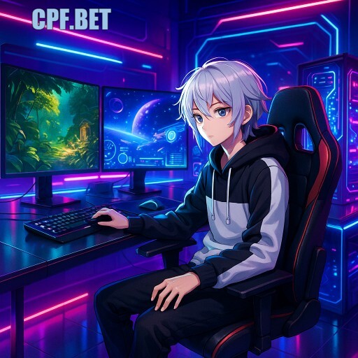 Imagem promocional da CPF.BET mostrando a plataforma e suas vantagens