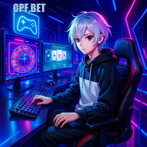 Imagem promocional da CPF.BET mostrando a plataforma e suas vantagens