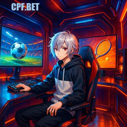 Imagem promocional da CPF.BET mostrando a plataforma e suas vantagens