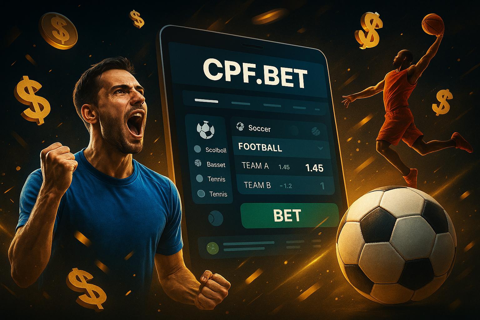 Aposte em apostas esportivas no cassino online CPF.BET