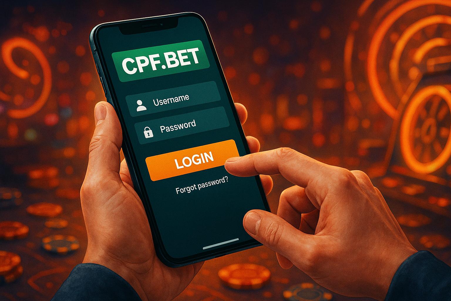 Login no Cassino CPF.BET