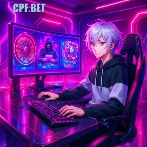 Imagem promocional da CPF.BET mostrando a plataforma e suas vantagens