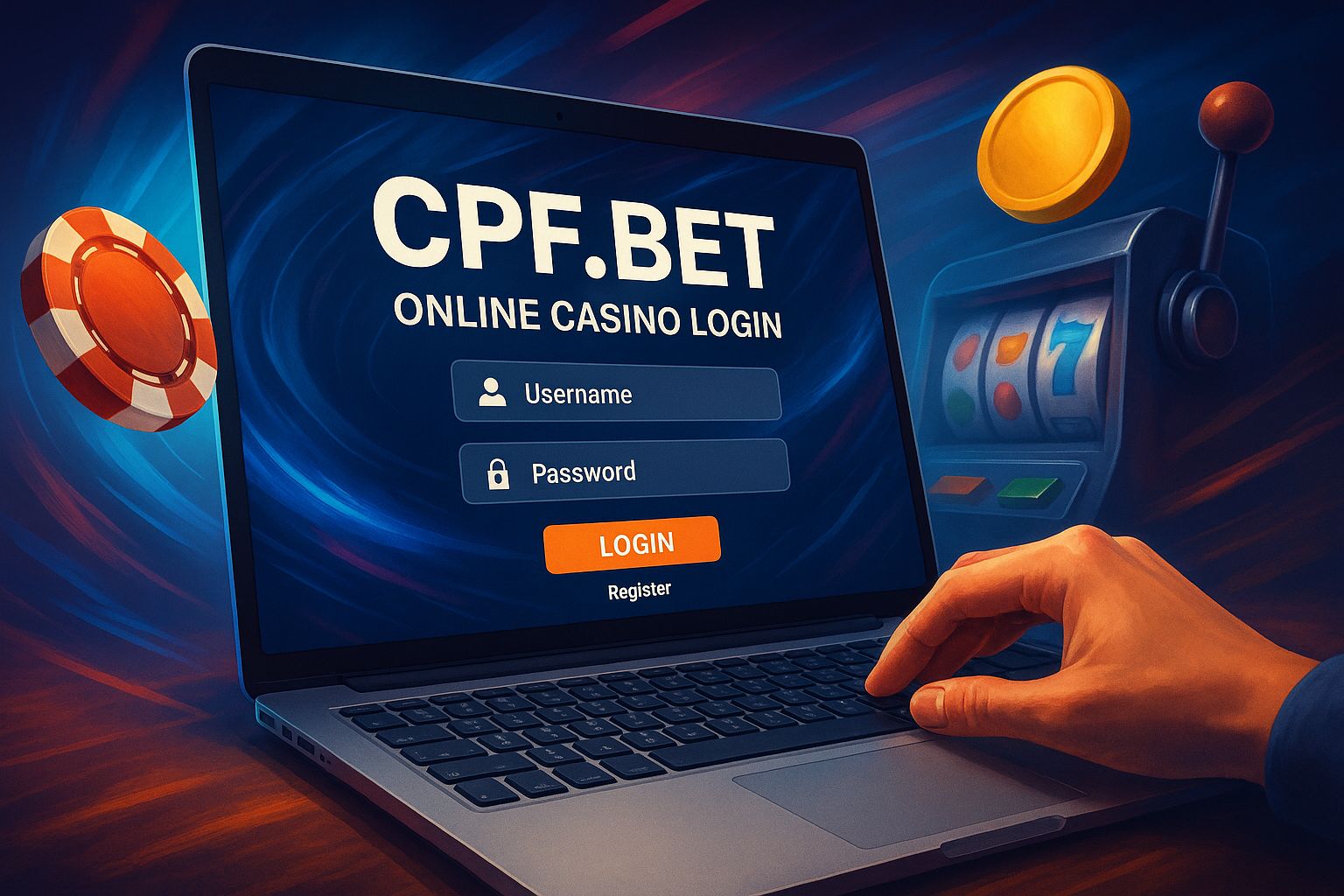Criar uma nova Conta no plataforma CPF.BET