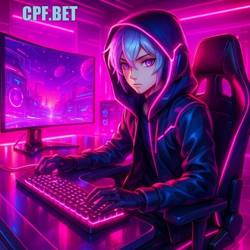 Imagem promocional da CPF.BET com destaque para o setor financeiro da plataforma