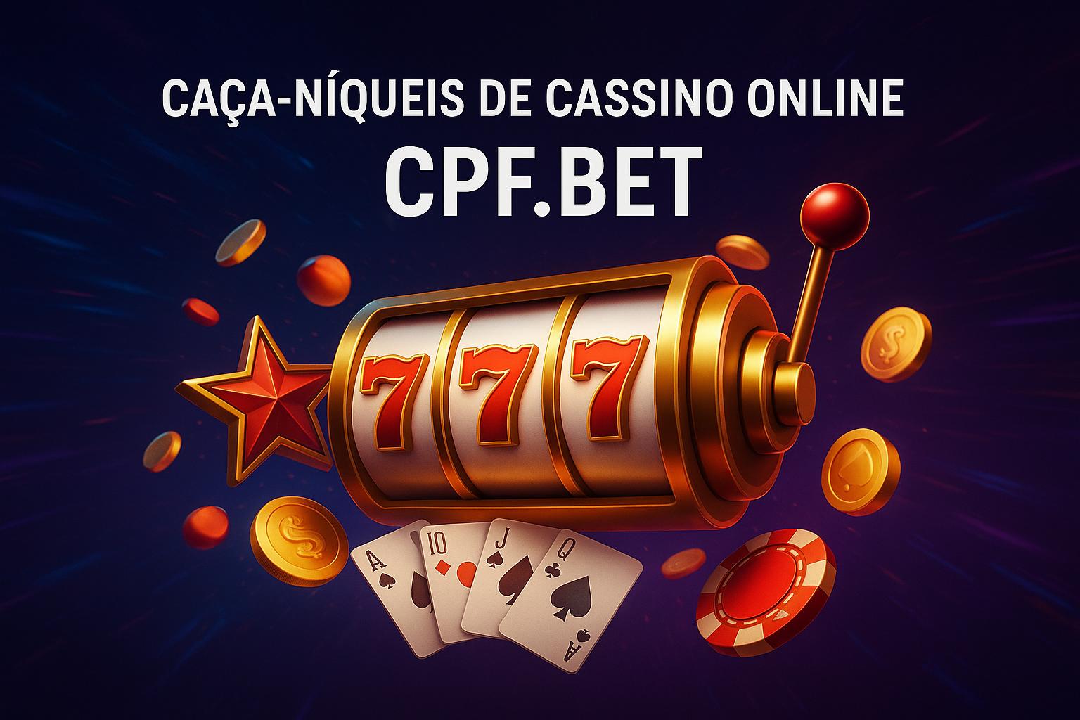 Explore o mundo das slot machines no CPF.BET Casino